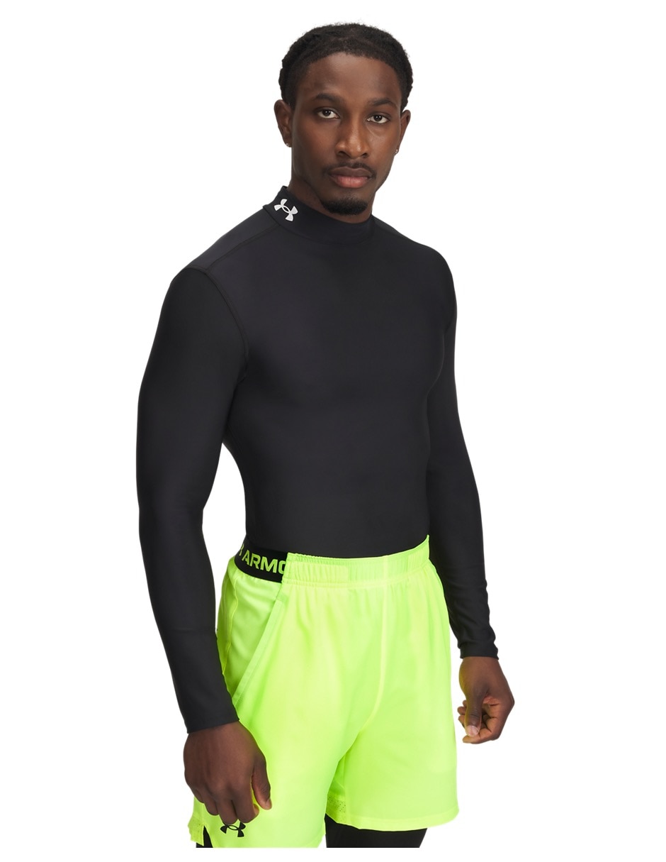 Playera deportiva para entrenamiento UA HG OG Compression Mock LS de hombre