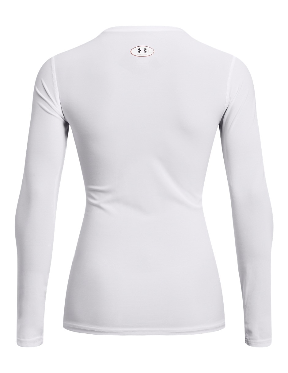 Playera deportiva para entrenamiento UA HG OG Compression LS de mujer 5