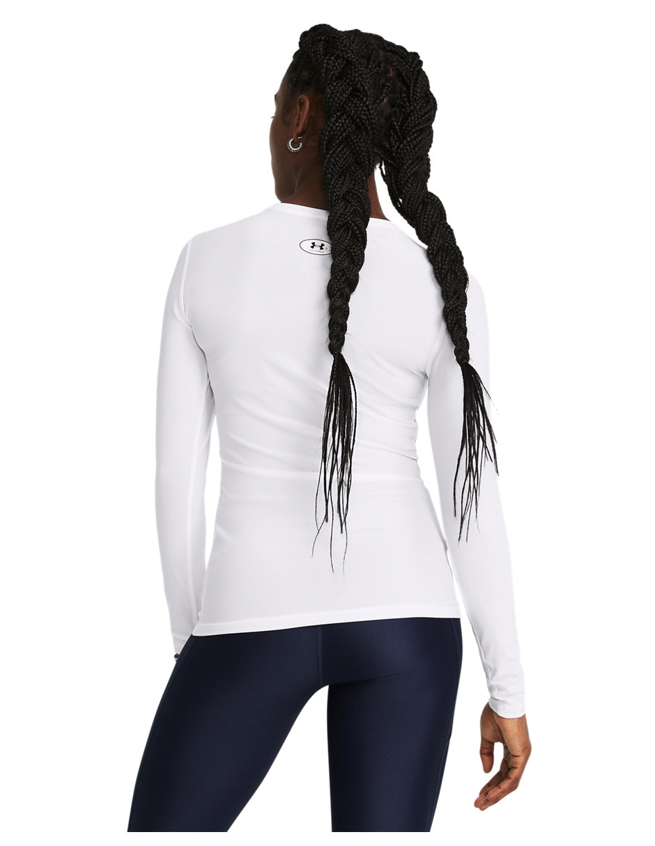 Playera deportiva para entrenamiento Under Armour UA HG OG Compression LS de mujer