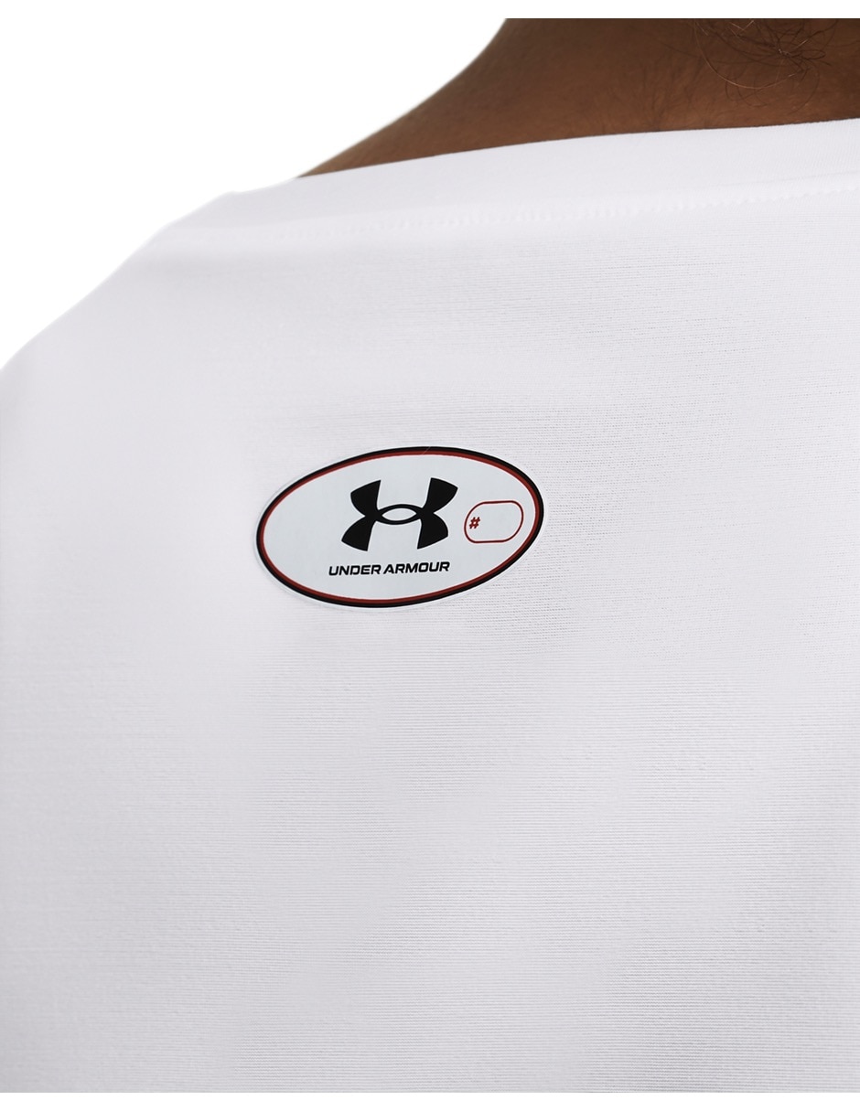 Playera deportiva para entrenamiento Under Armour UA HG OG Compression SS de mujer