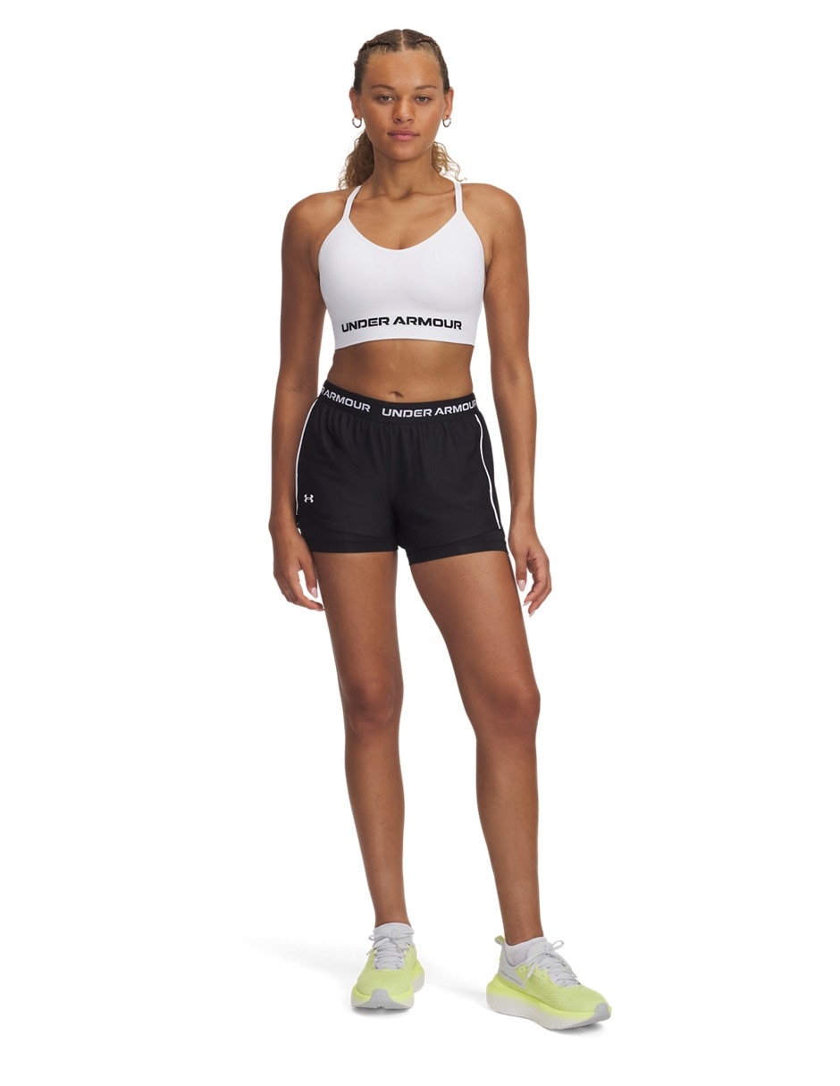 Short Under Armour Tech Play Up 2In1 Shorts para entrenamiento mujer