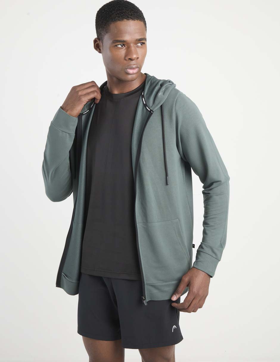 Sudadera Head con capucha y bolsa para hombre
