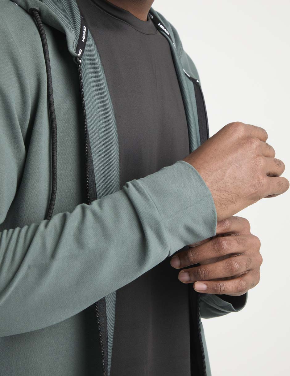 Sudadera Head con capucha y bolsa para hombre