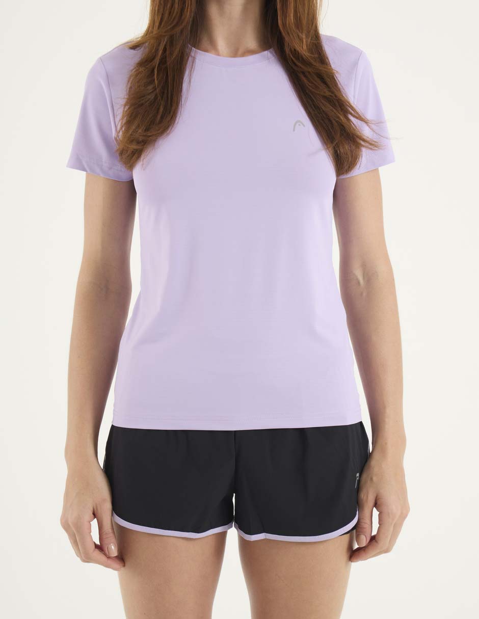 Playera deportiva para deporte con raqueta Head de mujer