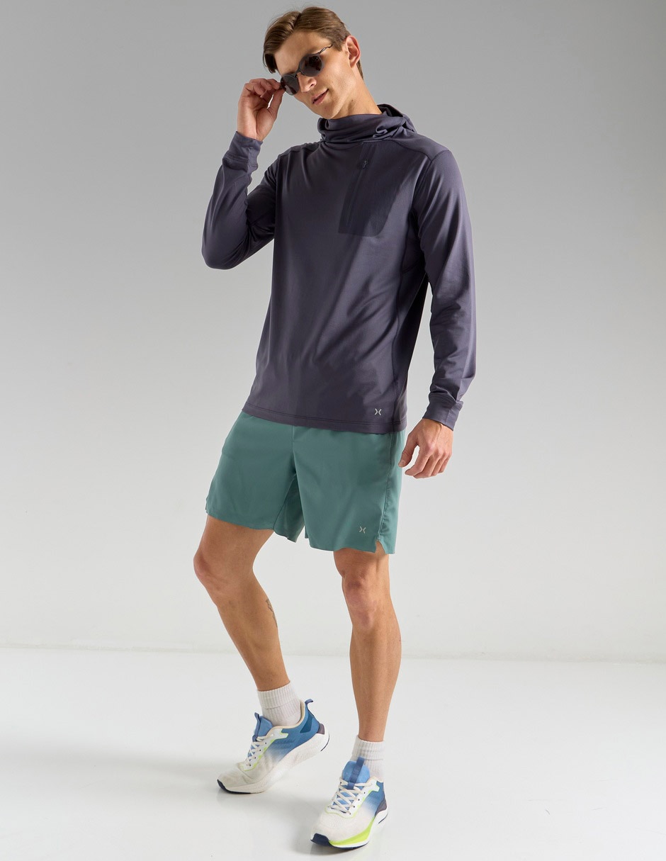 Short con bolsillos X10 para entrenamiento hombre