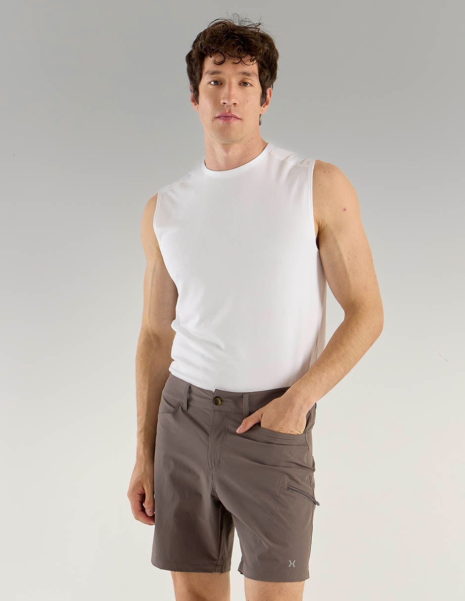 Short con bolsillos para senderismo hombre