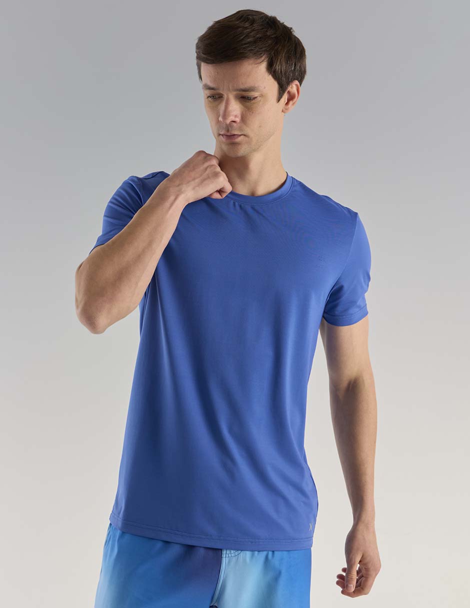 Playera deportiva para correr X10 de hombre
