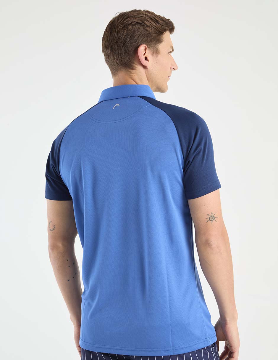 Playera tipo polo Head para hombre