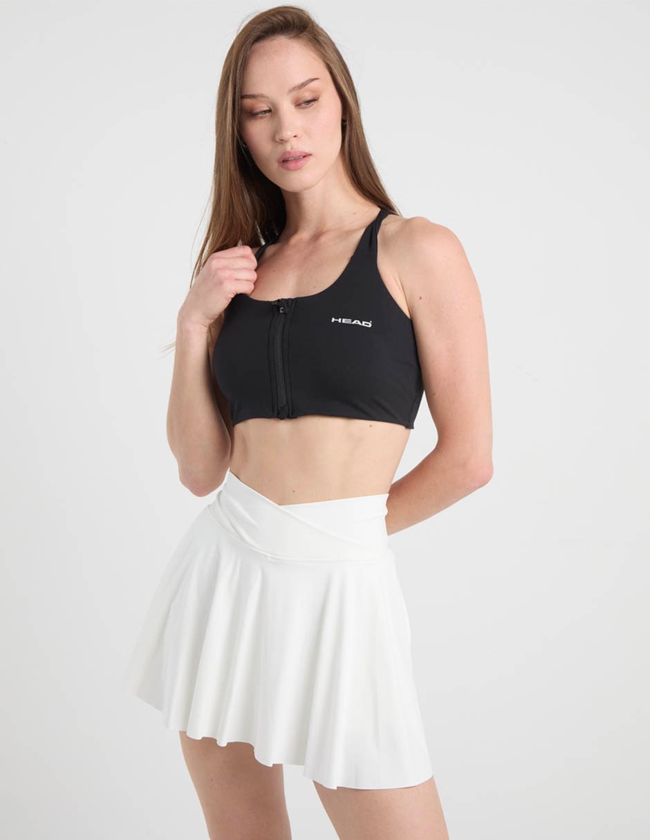 Falda short deportiva para raqueta mujer