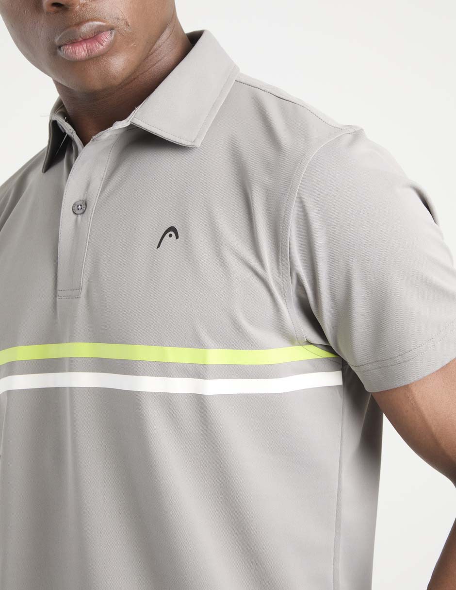 Playera tipo polo pádel para hombre 4