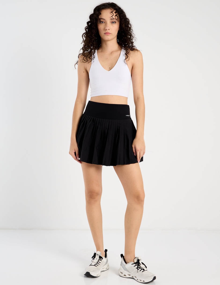 Falda short deportiva para raqueta mujer 4