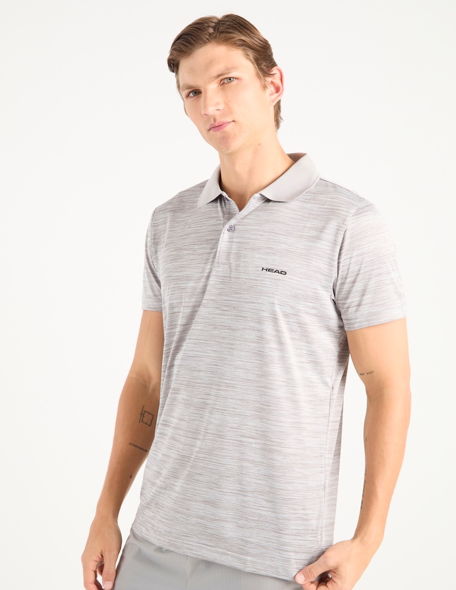 Playera tipo polo pádel para hombre