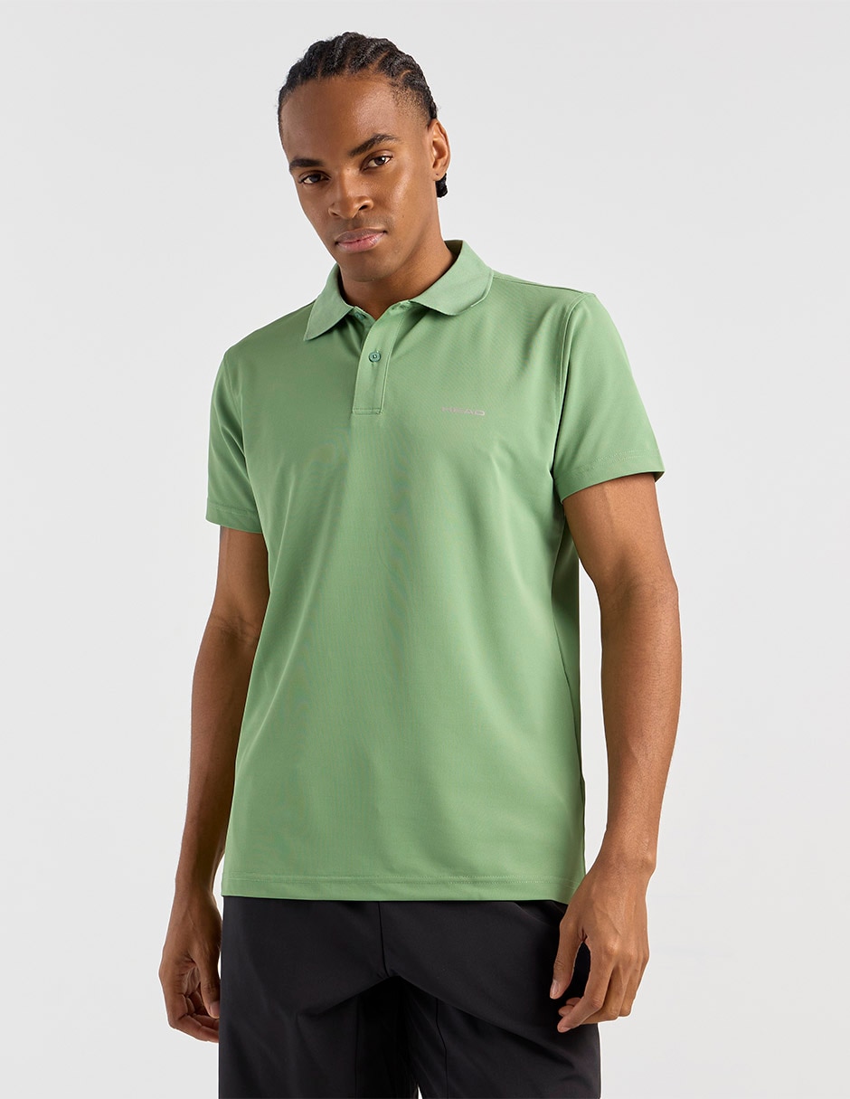 Playera tipo polo pádel para hombre
