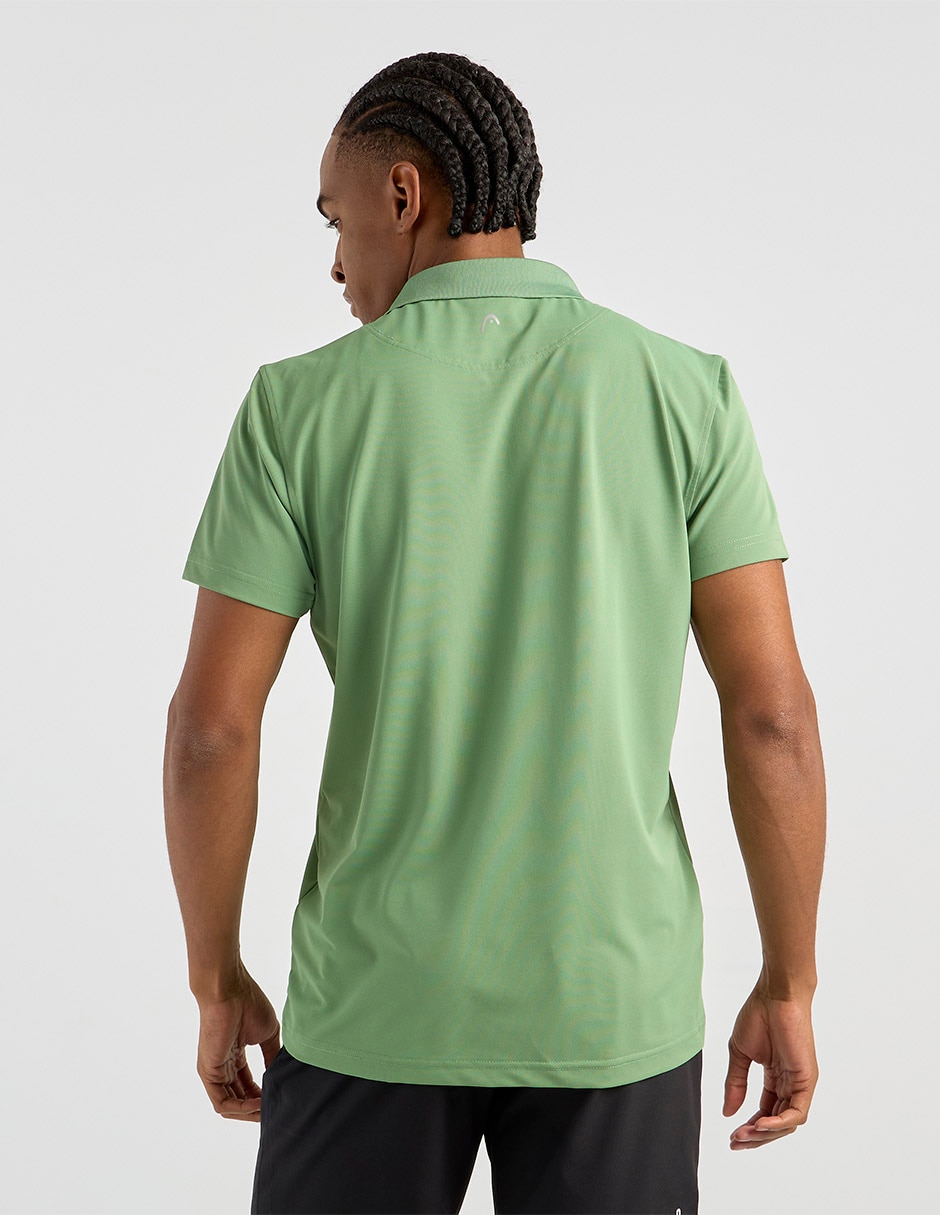 Playera tipo polo pádel para hombre 2