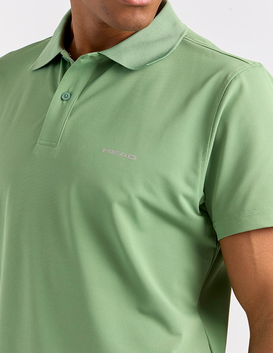 Playera tipo polo pádel para hombre 4