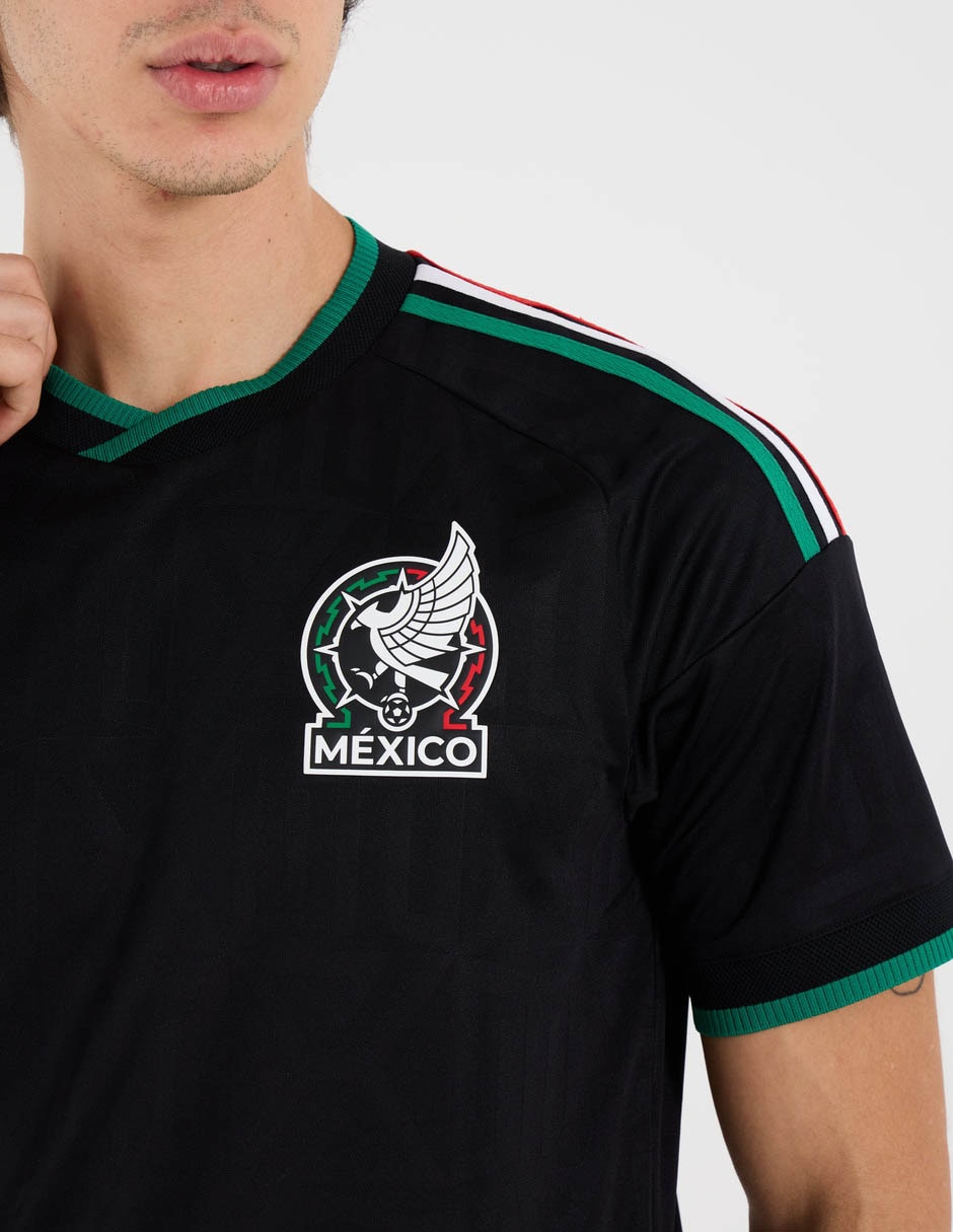 Jersey de Selección Nacional de México tercer equipo Authentic manga corta Mundial Adidas jugador para hombre
