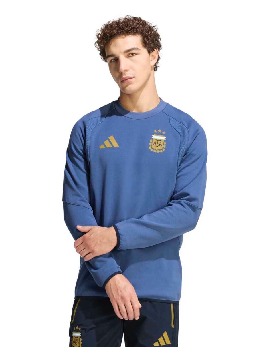 'sudadera' argentina afa 'con' con capucha selección de fútbol de argentina 'para' hombre
