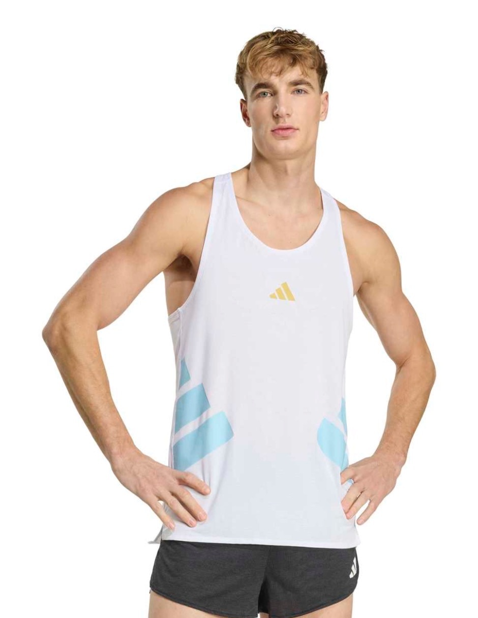 Playera deportiva para correr Mundial Adidas de hombre