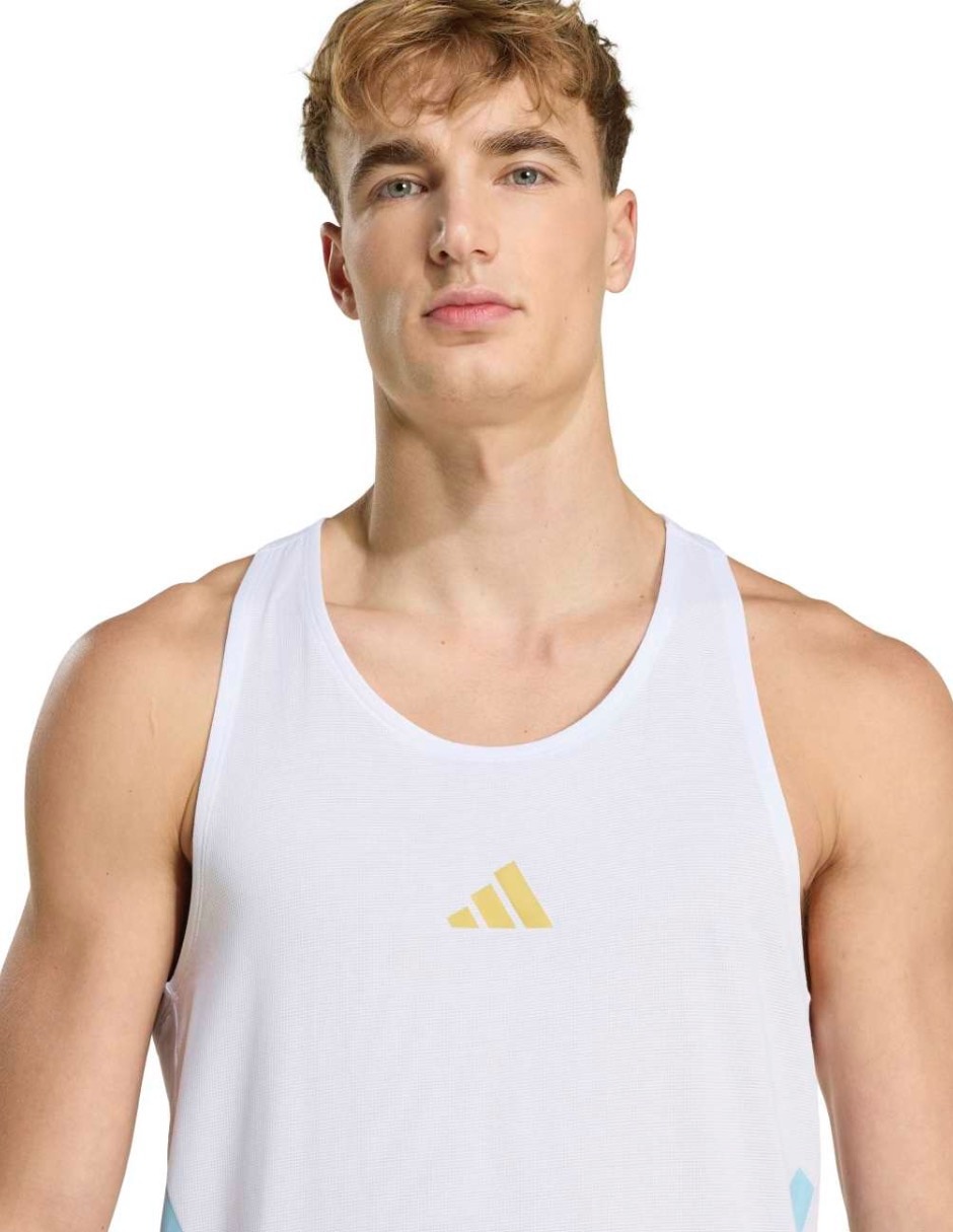 Playera deportiva para correr Mundial Adidas de hombre