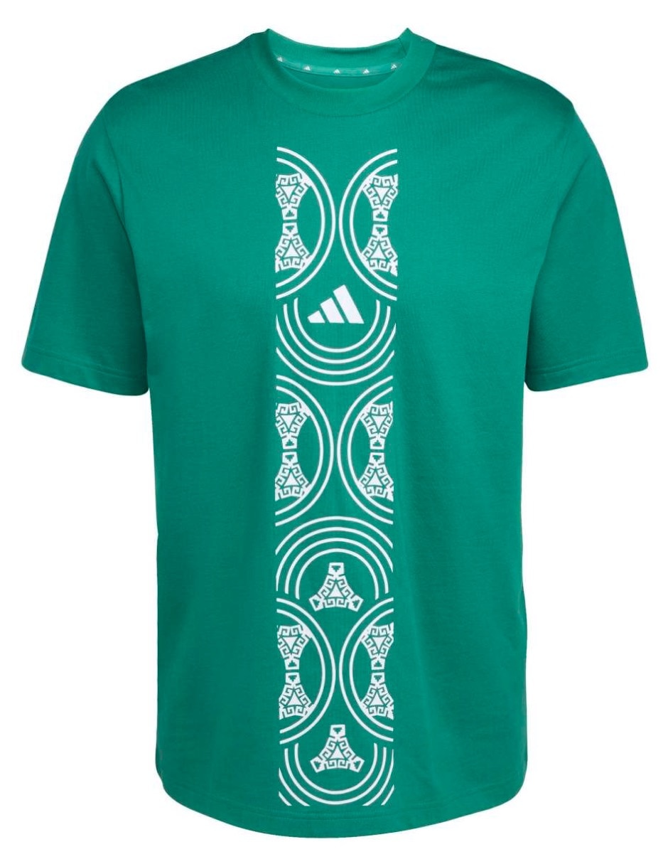 Playera deportiva para fútbol Mundial Adidas Selección Nacional de México para hombre