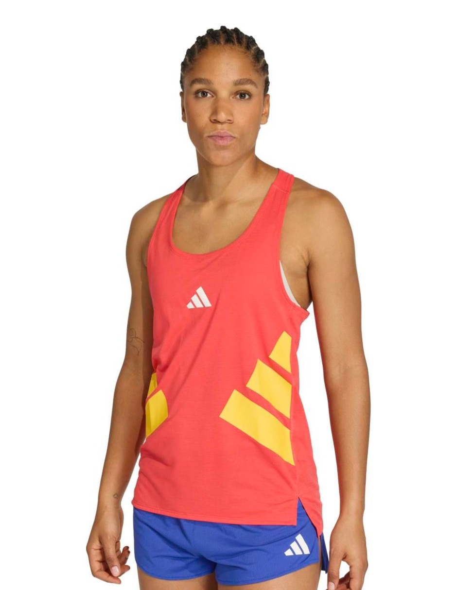 Playera deportiva para correr Mundial Adidas de mujer