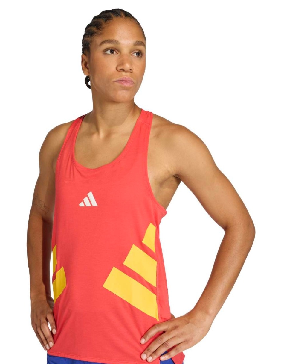 Playera deportiva para correr Mundial Adidas de mujer