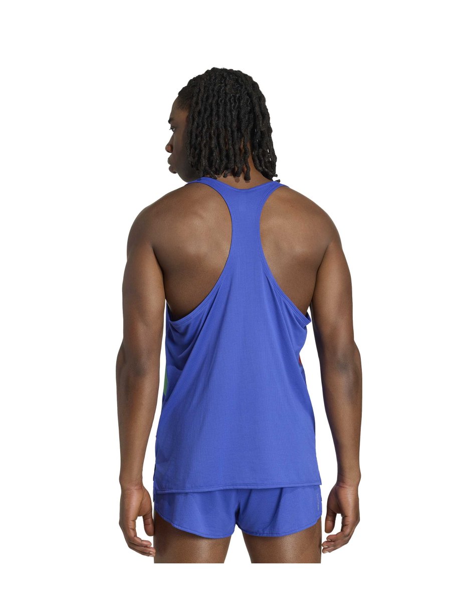 Playera deportiva para correr Adidas de hombre