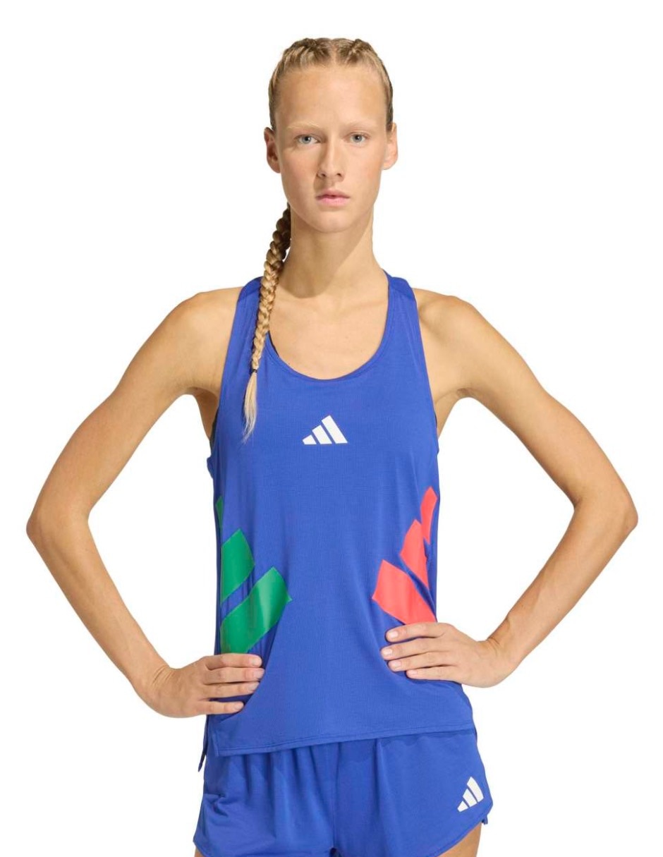 Playera deportiva para correr Mundial Adidas All-Time Classics de mujer
