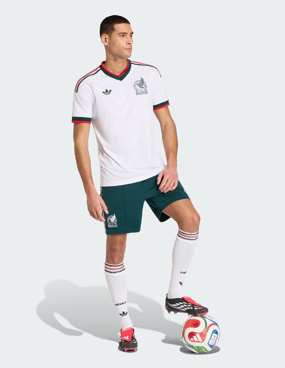 Short con bolsillos para fútbol hombre