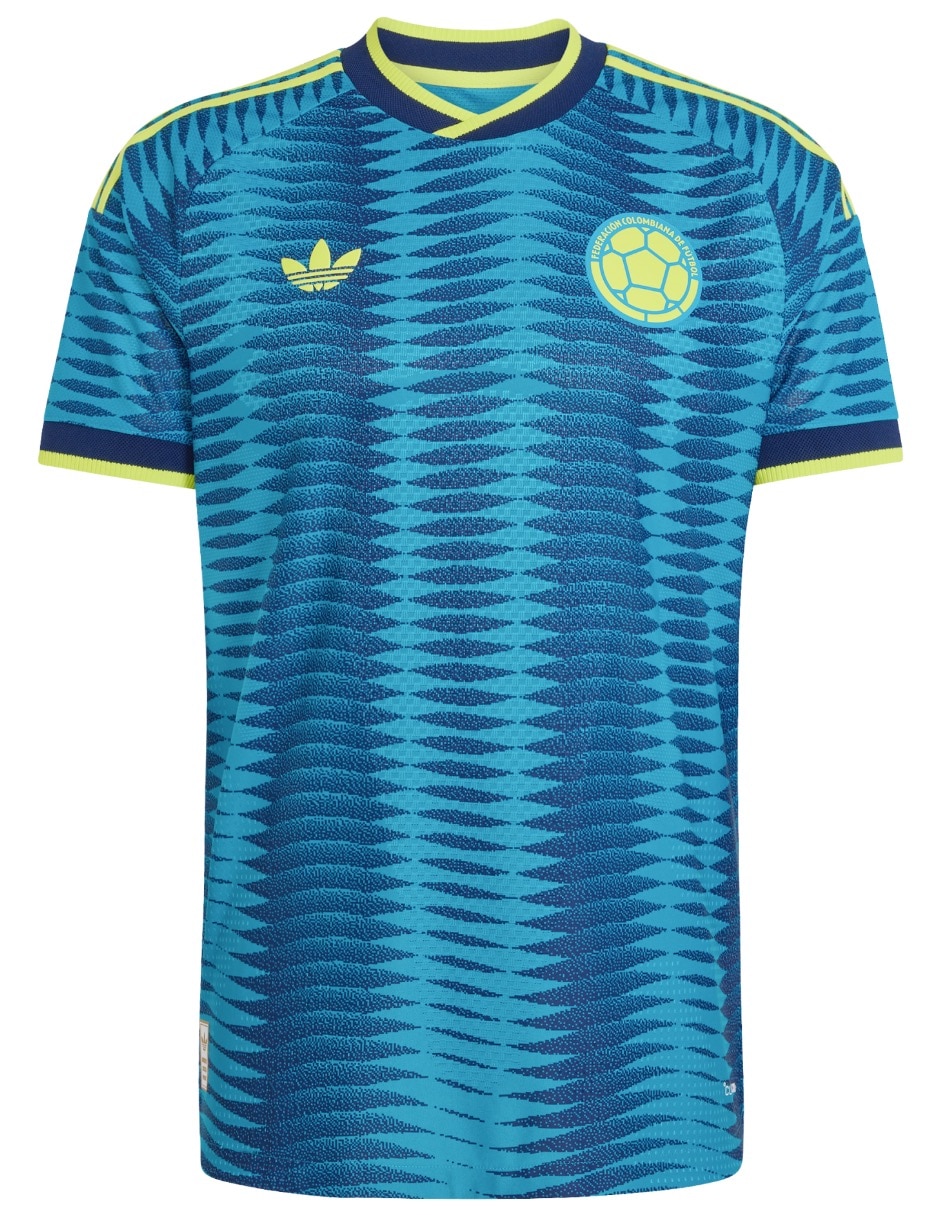 Jersey de Selección de fútbol de Colombia visitante authentic para hombre 2