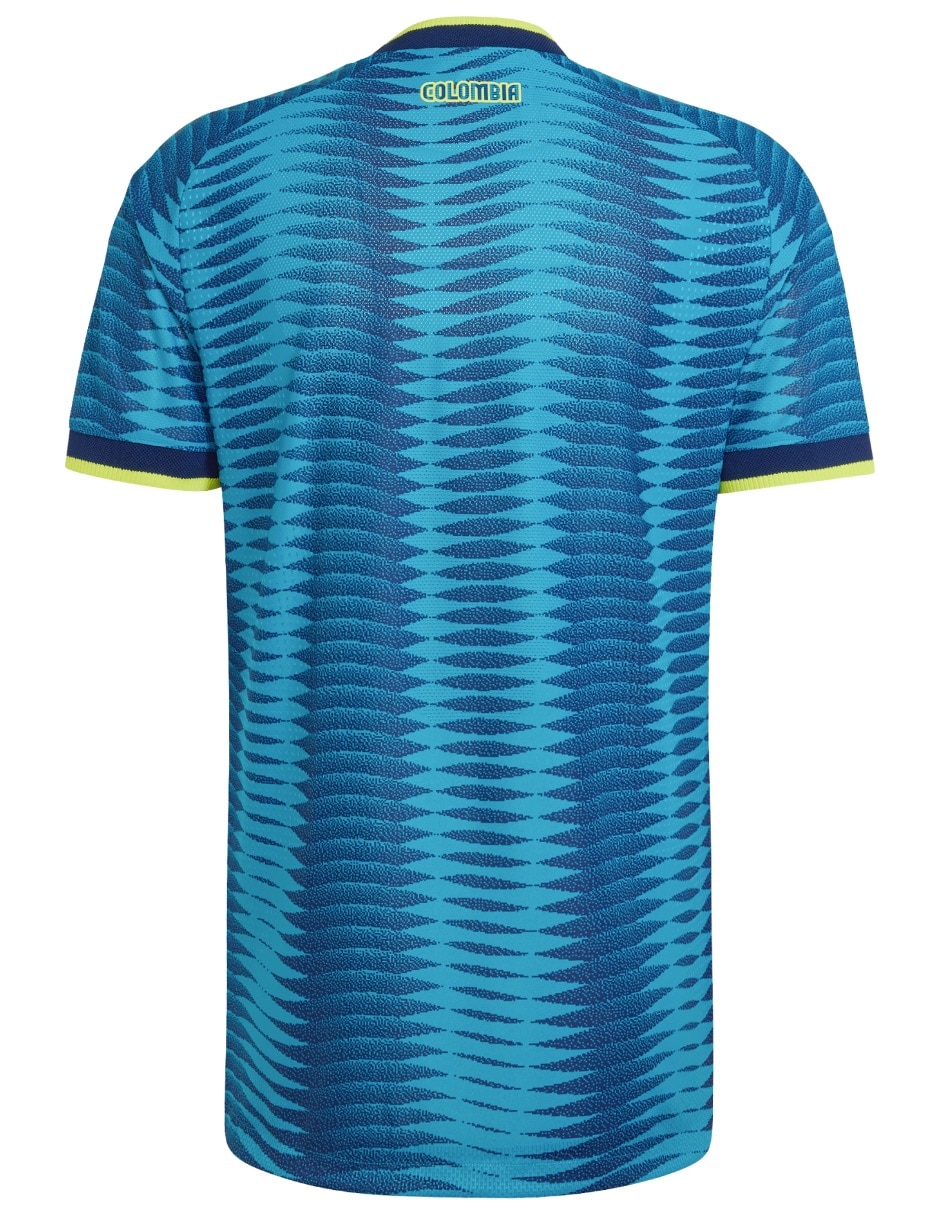 Jersey de Selección de fútbol de Colombia visitante authentic para hombre 3