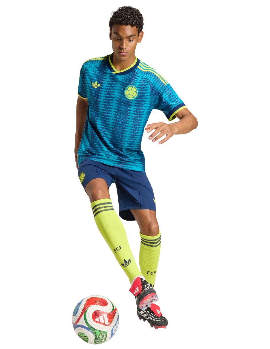 Jersey de Selección de fútbol de Colombia visitante authentic para hombre 5