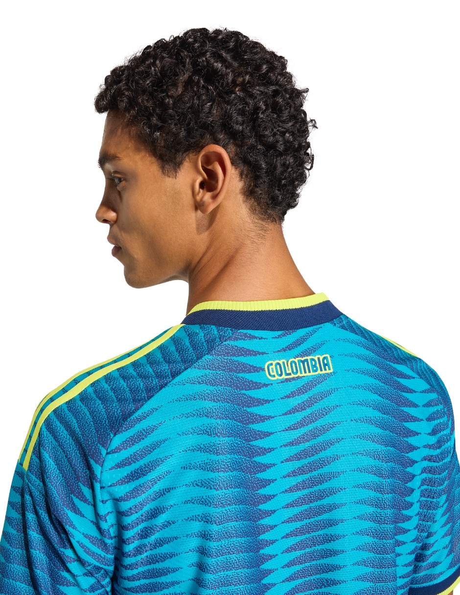Jersey de Selección de fútbol de Colombia visitante authentic para hombre 8