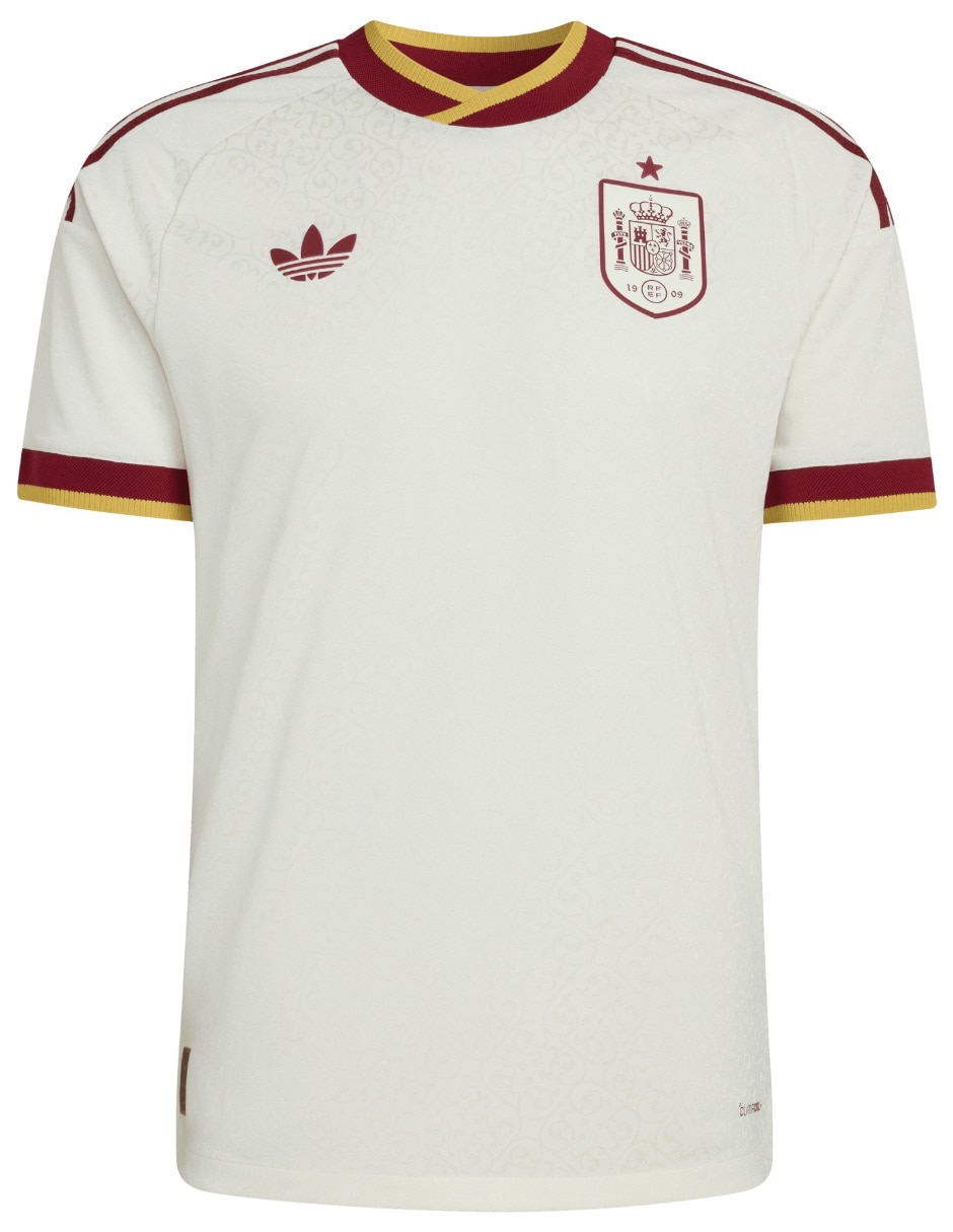 Jersey de Selección de fútbol de España visitante authentic jugador para hombre Jersey de Selección de fútbol de España visitante authentic jugador para hombre