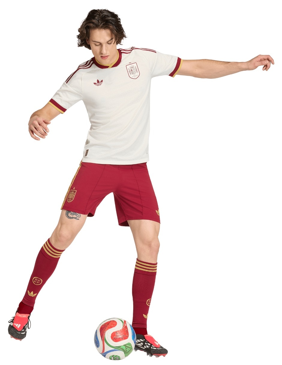Jersey de Selección de fútbol de España visitante authentic para hombre 5