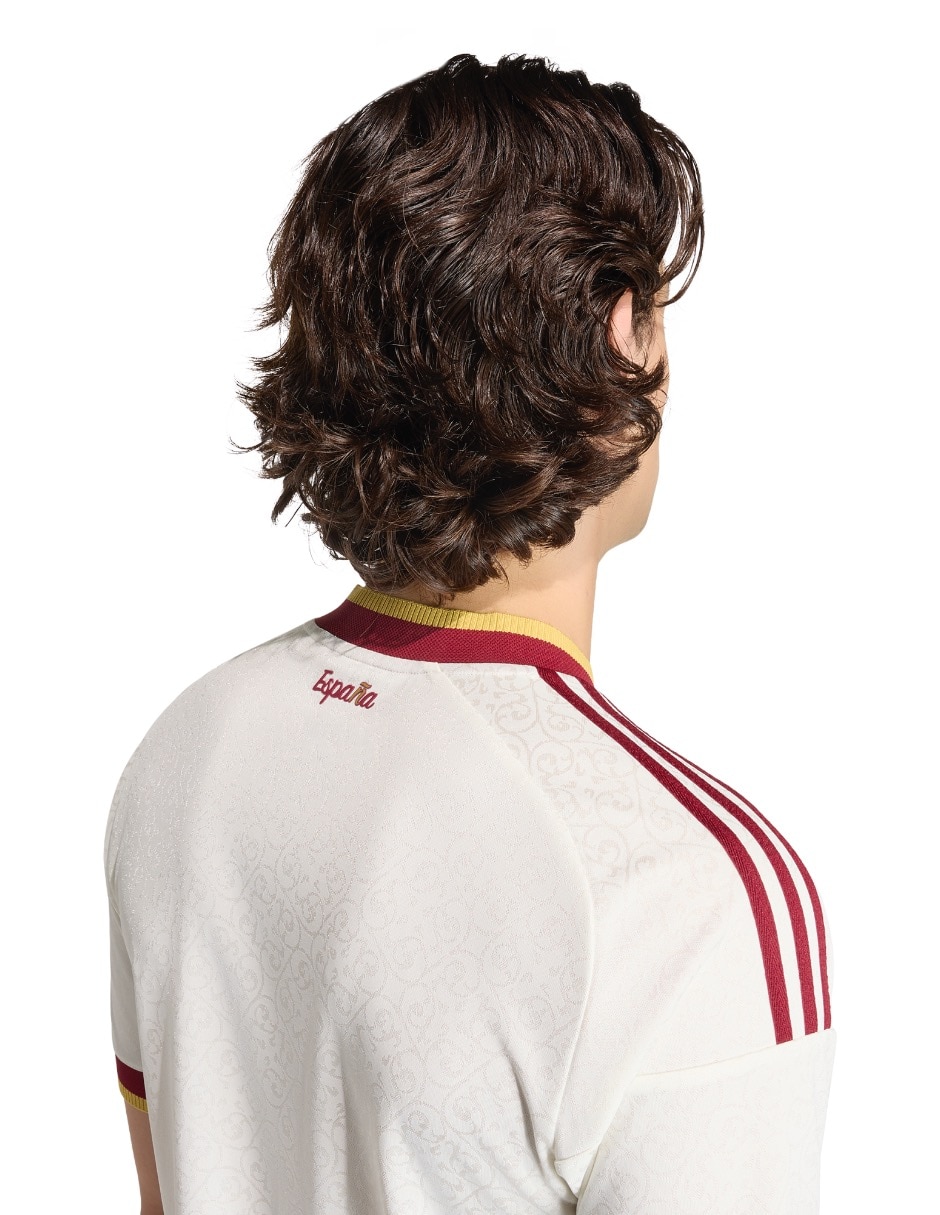 Jersey de Selección de fútbol de España visitante authentic para hombre 7