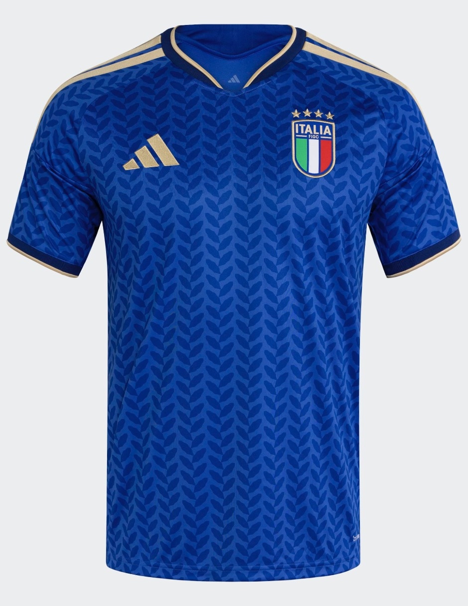 Jersey de Selección de fútbol de Italia local manga corta Mundial Adidas para hombre