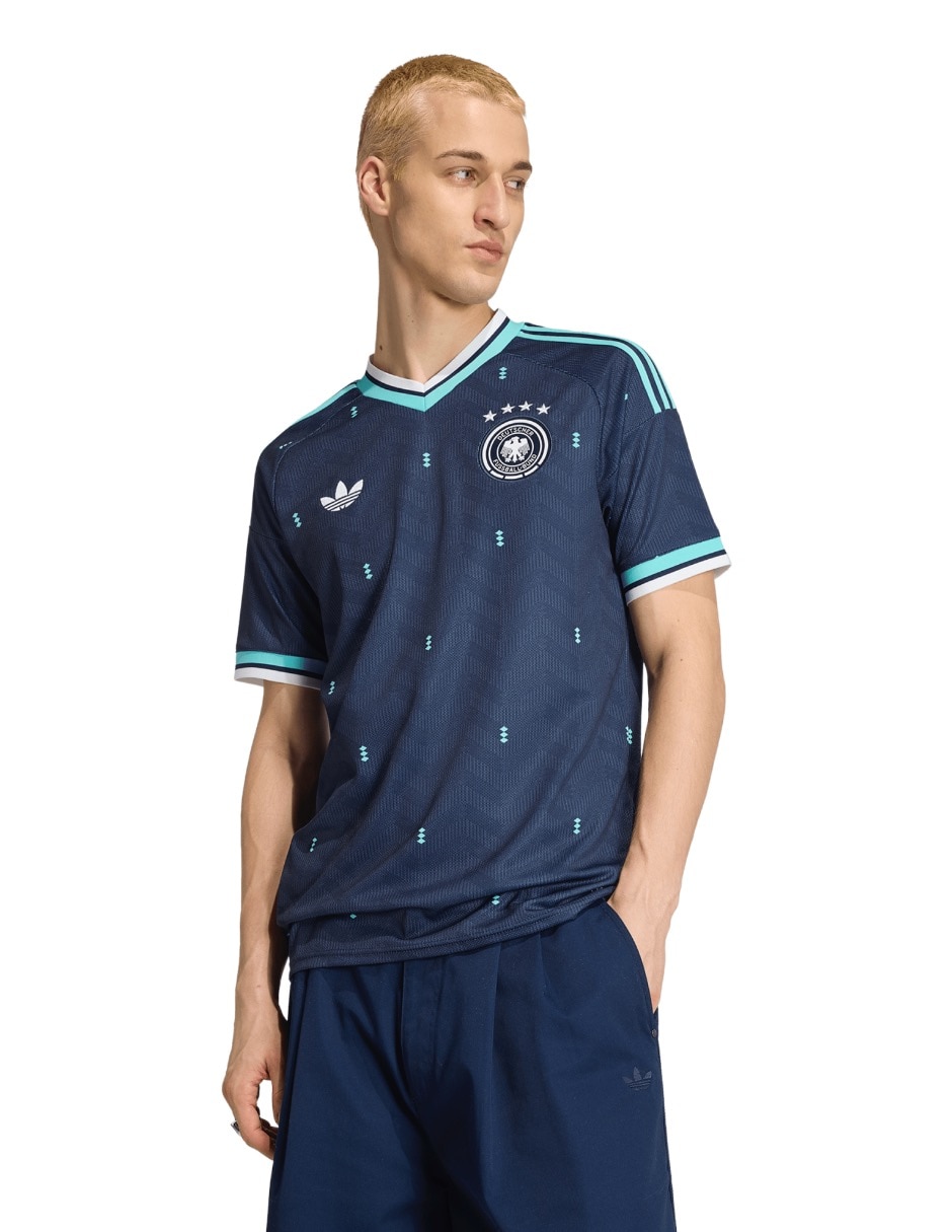Jersey de Selección de fútbol de Alemania visitante fan para hombre Jersey de Selección de fútbol de Alemania visitante fan para hombre