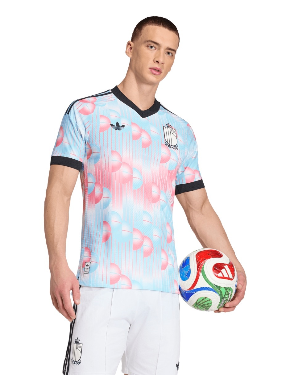 Jersey de Selección de fútbol de Bélgica visitante authentic jugador para hombre Jersey de Selección de fútbol de Bélgica visitante authentic jugador para hombre