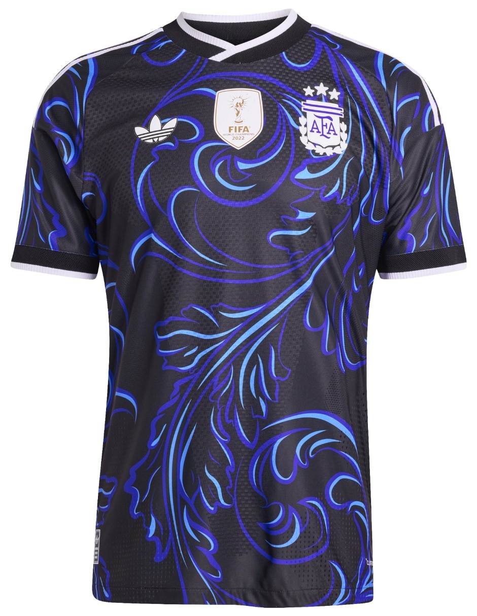 Jersey de Selección de fútbol de Argentina visitante authentic para hombre 2