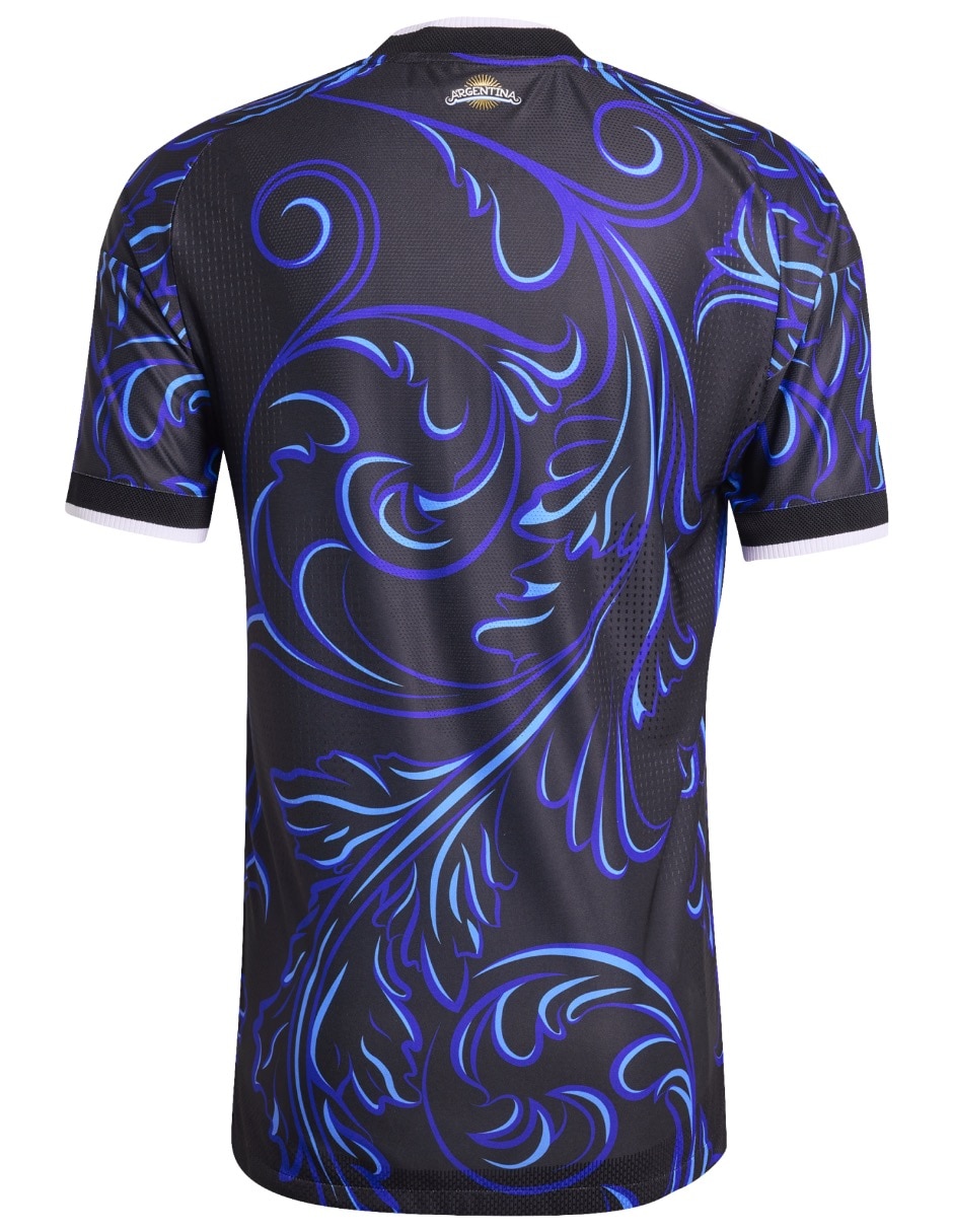 Jersey de Selección de fútbol de Argentina visitante authentic para hombre 3