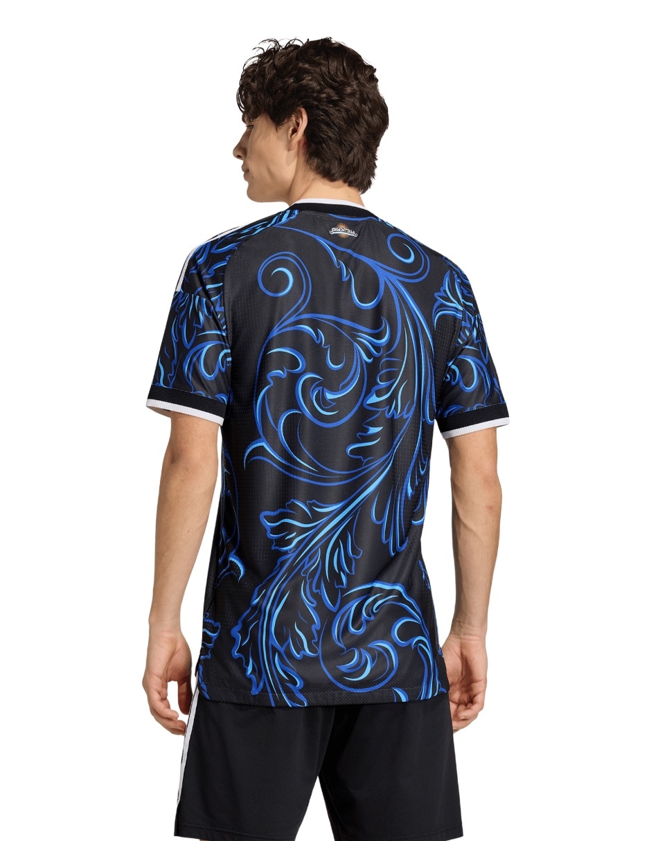 Jersey de Selección de fútbol de Argentina visitante authentic para hombre 4