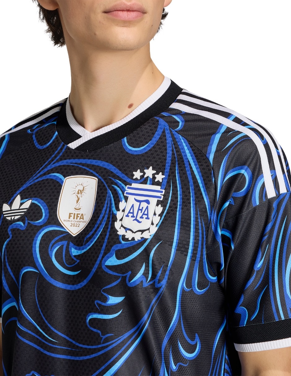 Jersey de Selección de fútbol de Argentina visitante authentic para hombre 6
