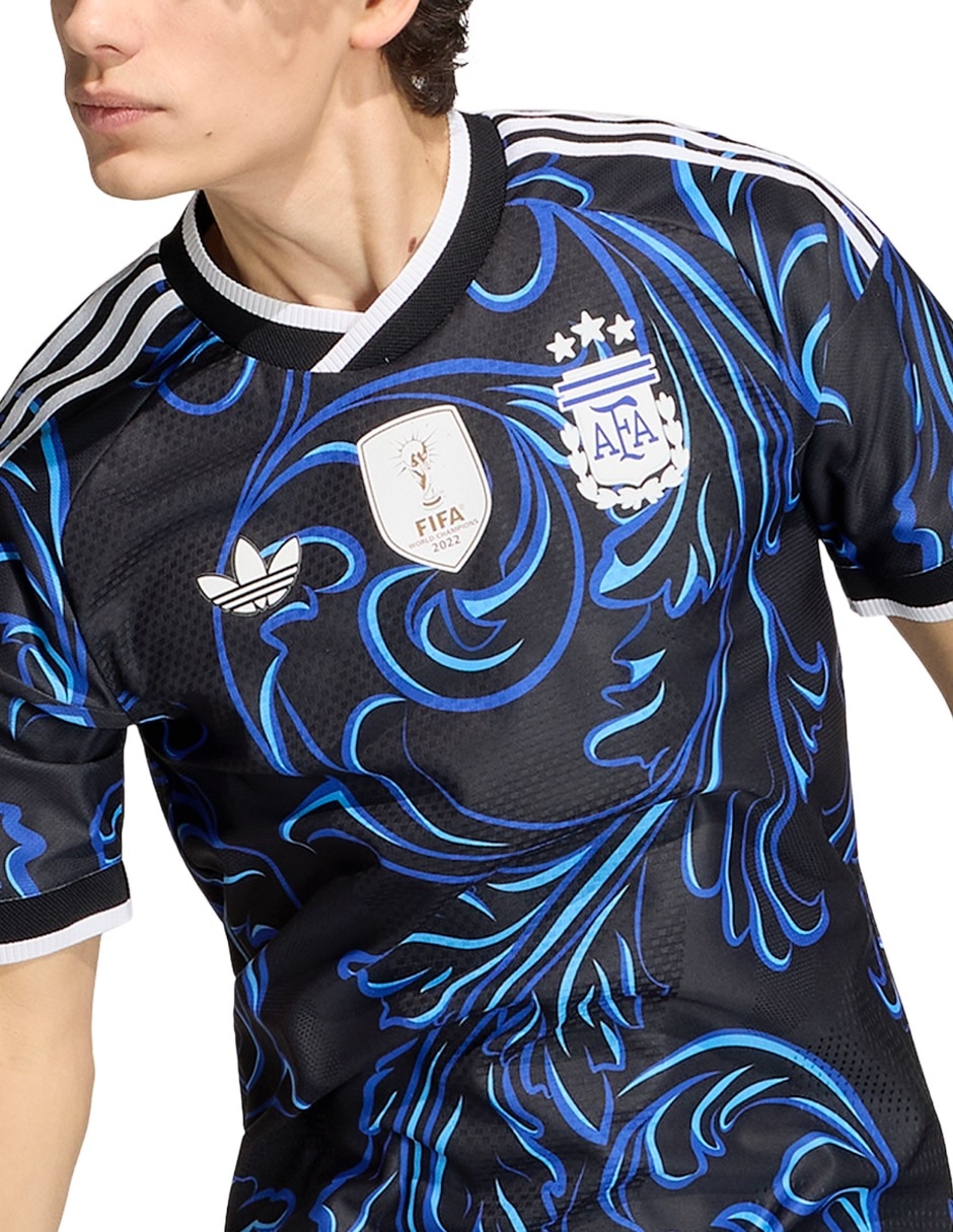 Jersey de Selección de fútbol de Argentina visitante authentic para hombre 7