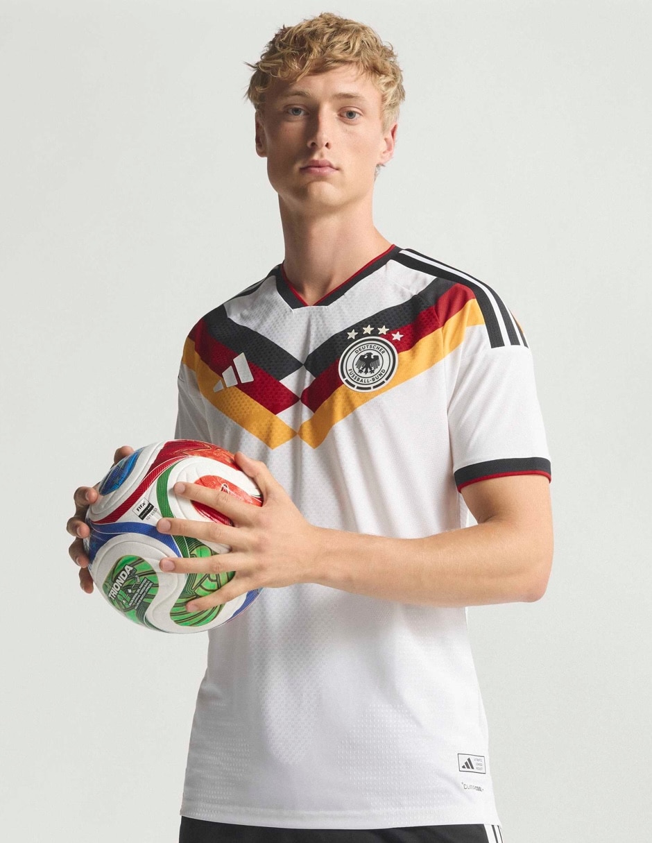 Jersey de Selección de fútbol de Alemania local authentic manga corta jugador para hombre Jersey de Selección de fútbol de Alemania local authentic manga corta jugador para hombre