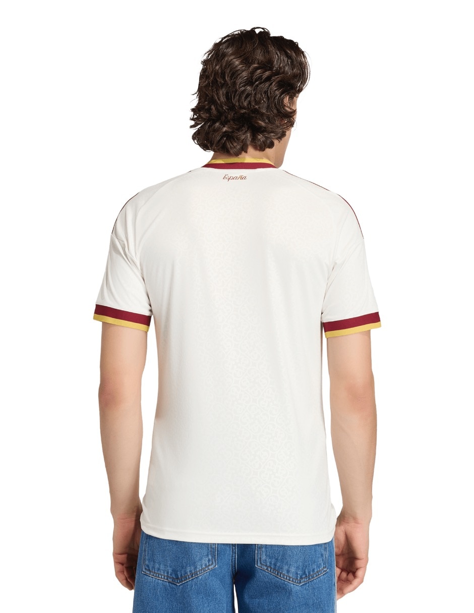 Jersey de Selección de fútbol de España visitante Mundial Adidas fan para hombre