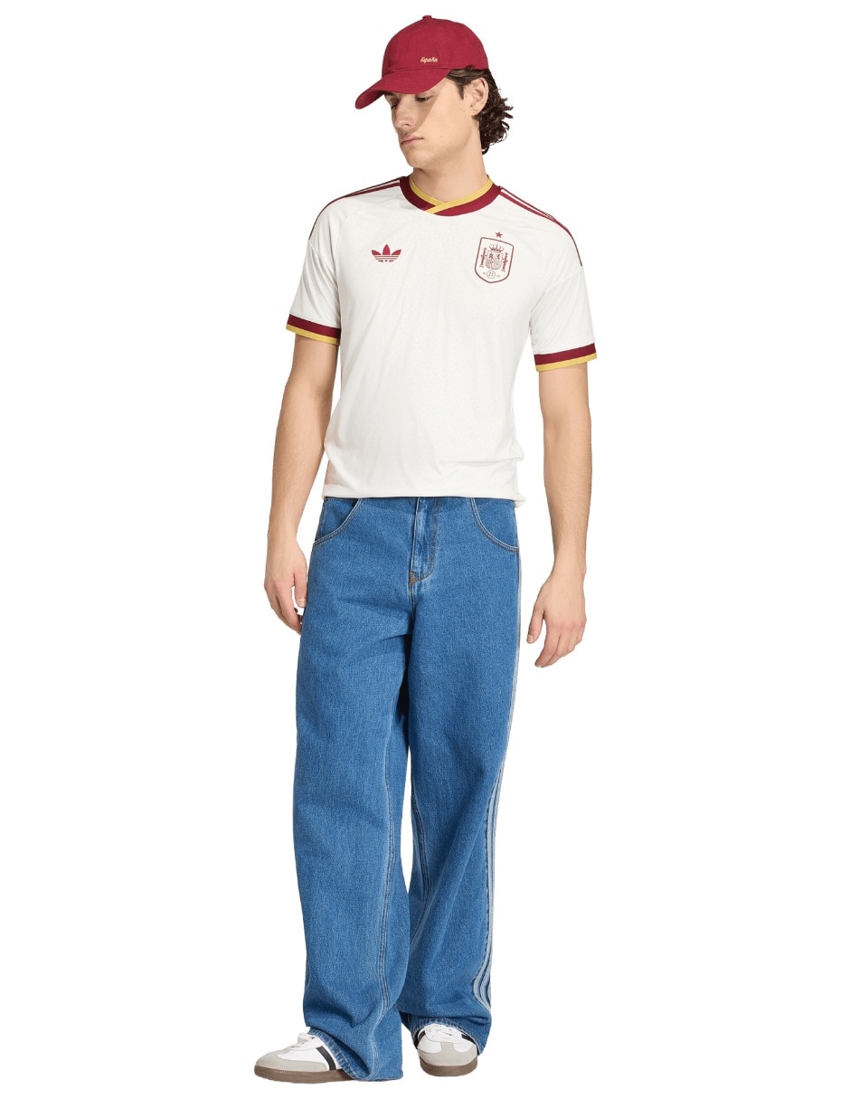 Jersey de Selección de fútbol de España visitante Mundial Adidas fan para hombre