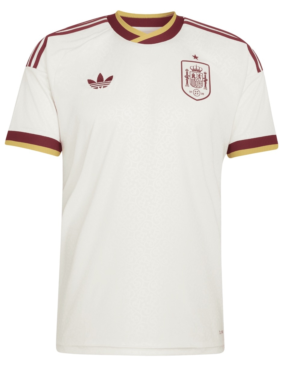 Jersey de Selección de fútbol de España visitante Mundial Adidas fan para hombre