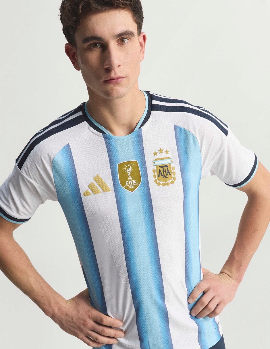 Jersey de Selección de fútbol de Argentina local authentic para hombre 2