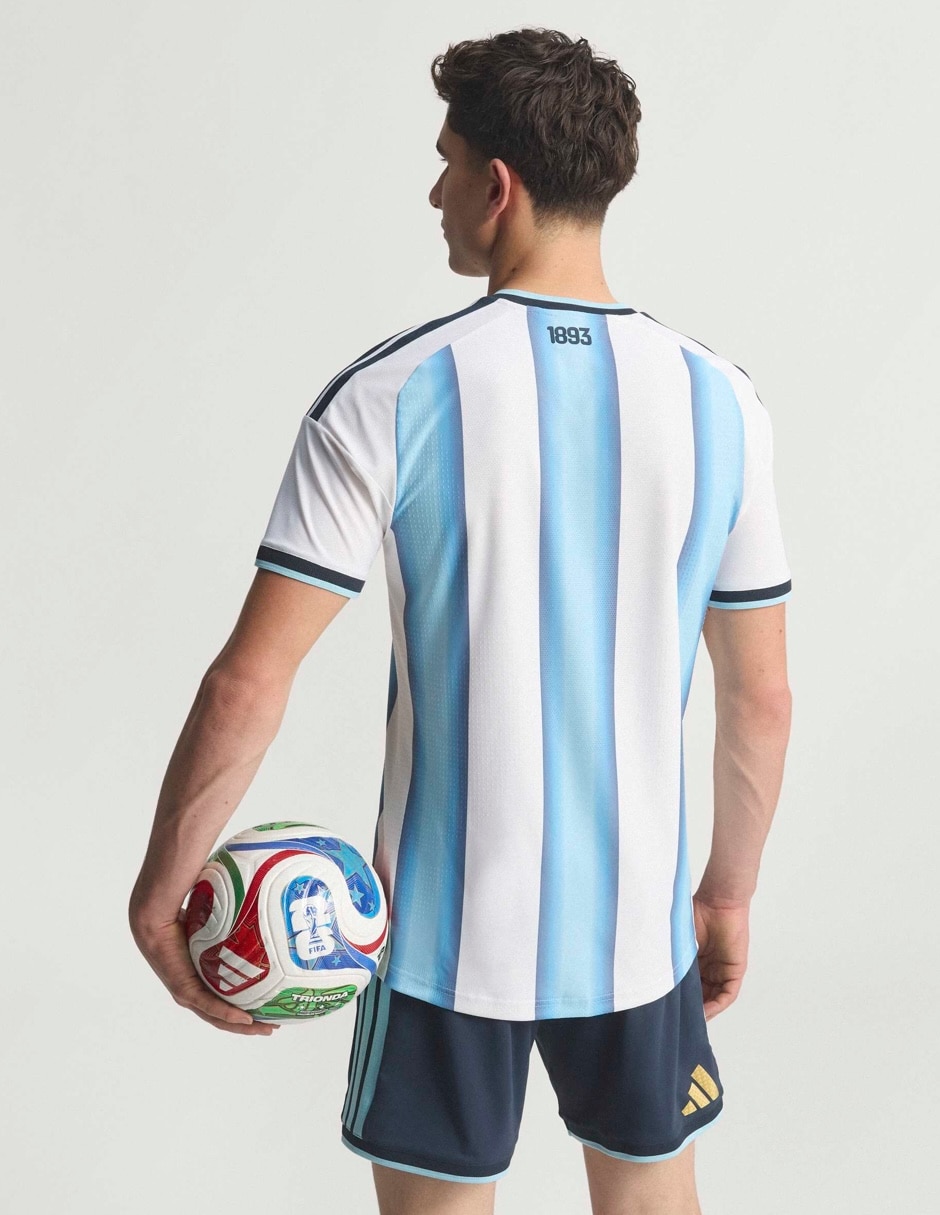 Jersey de Selección de fútbol de Argentina local authentic para hombre 3